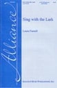 Sing with the Lark SATB choral sheet music cover